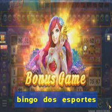 bingo dos esportes para imprimir